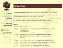 Tablet Screenshot of bjorling.org